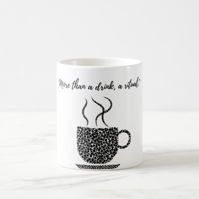 De Café "Coffee Mug: Uma Caneca Que Ajustado Seu Humor" (Centro)