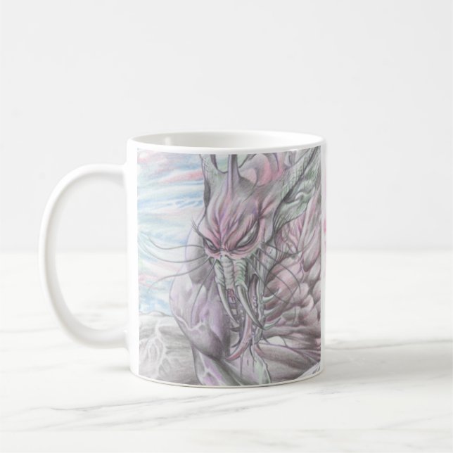 De Café Colora a caneca futurista da ficção científica do (Esquerda)