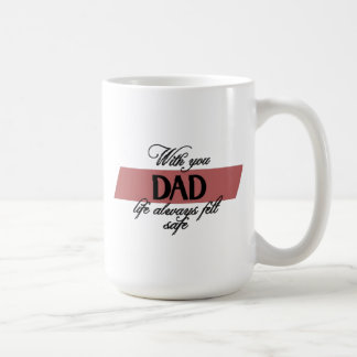 De Café Com O Seu Pai | Caneca Clássica