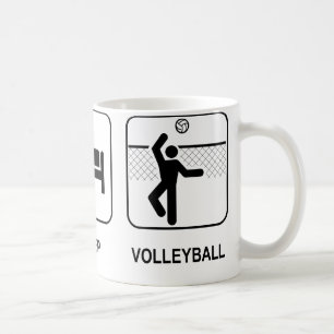 De Café Coma a caneca do voleibol do sono