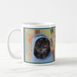 De Café Comece hoje e faça uma caneca nova do Pug do