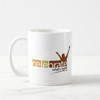 De Café Comemore o que é caneca direita - logotipo