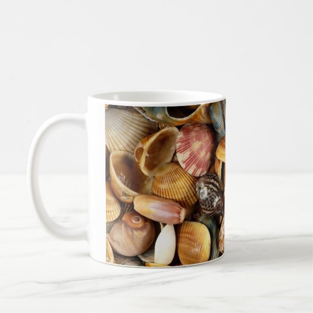 De Café Conchas românticas da caneca da Flórida (Esquerda)