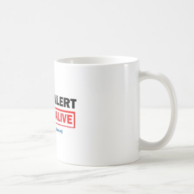 De Café Conduza o alerta, chegue caneca viva (Direita)
