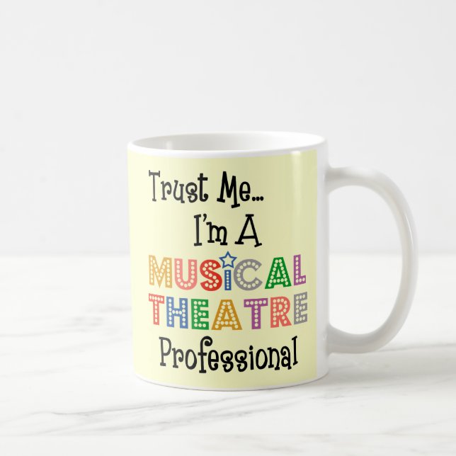 De Café Confie-me… pro caneca do teatro musical (Direita)