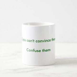 De Café Confunda-os caneca