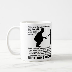 De Café Conselhos Paternais Moto Motocross Caneca Divertid