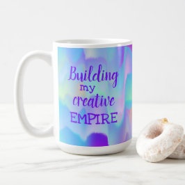 De Café Construindo minha caneca EMPIRE criativa