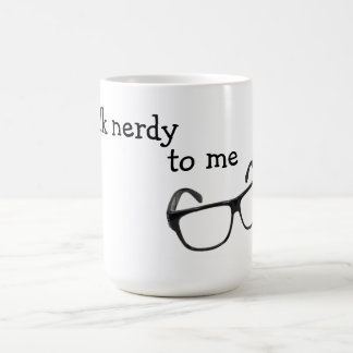 De Café Conversa Nerdy a mim caneca