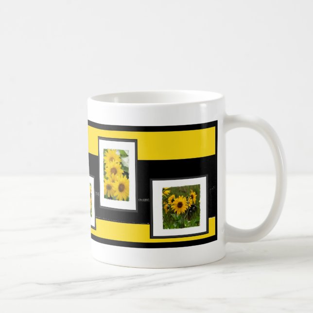 De Café Copo da caneca quente da bebida da margarida (Direita)