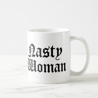 De Café Copo desagradável da caneca da mulher