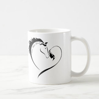 De Café Corações uma vez selvagens - caneca