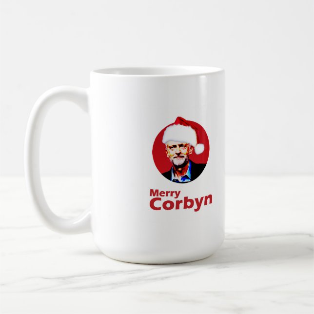 De Café Corbyn alegre - caneca (Esquerda)