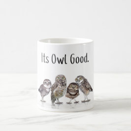 De Café Coruja Lover Mug - Sua OWL Boa - Caneca Engraçada