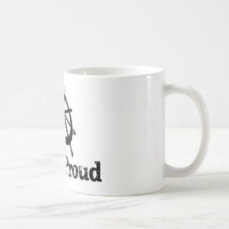 De Café Costa leste orgulhosa - caneca náutica do leme