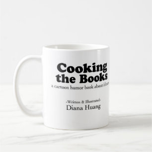De Café Cozinhando a caneca dos livros