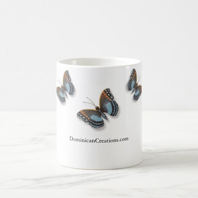 De Café Criações do Dominican da caneca da borboleta (Centro)