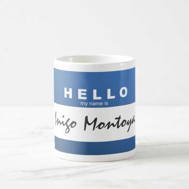 De Café Criar seus próprios "olá! que meu nome é…" Caneca (Centro)