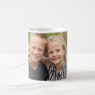 De Café Crie a sua própria caneca clássica fotográfica