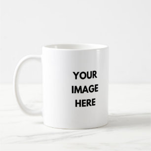 De Café Crie Seu Próprio Foto Caneca com Logotipo Personal