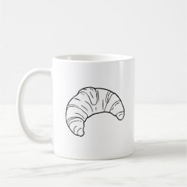 De Café Croissant - Caneca Clássica
