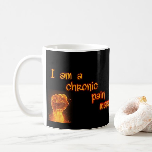 De Café CRPS uma perspectiva dos pacientes - caneca - eu (Com Donut)
