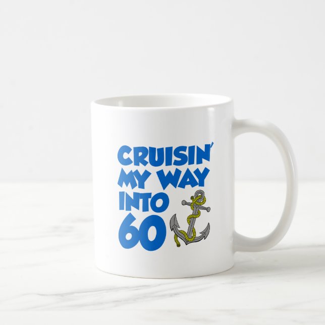 De Café Cruisin minha maneira na caneca 60 (Direita)