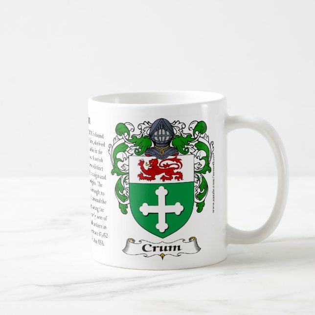 De Café Crum, a origem, o significado e a caneca da crista (Direita)