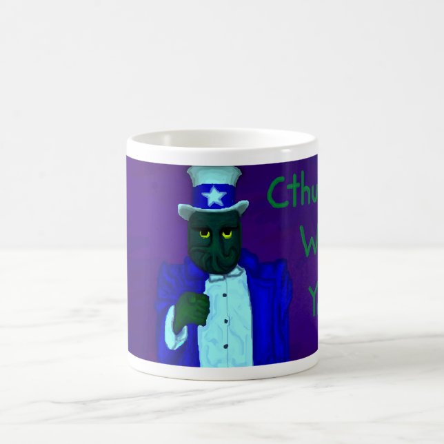 De Café Cthulhu quê-lo! Caneca (Centro)