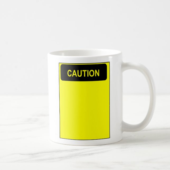 De Café CUIDADO - caneca (Direita)