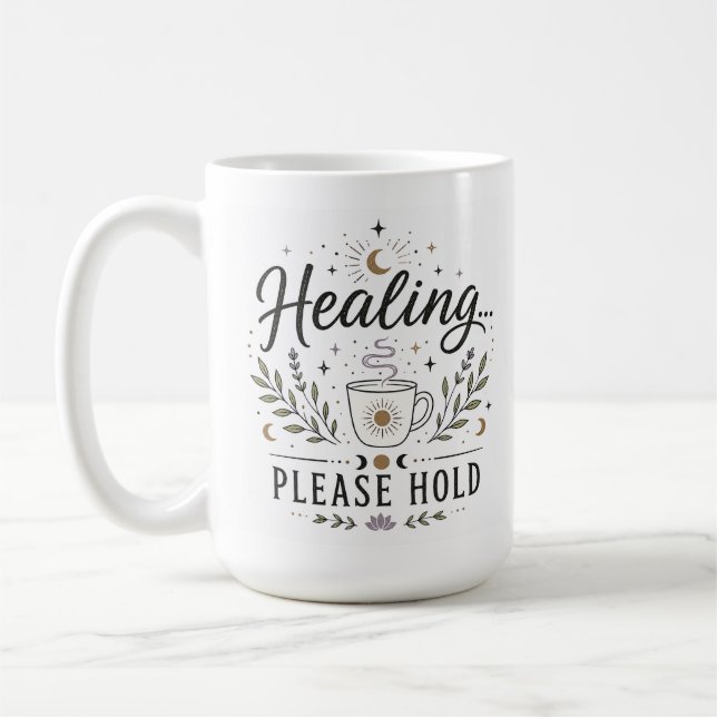De Café Cura… Por Favor Segure a Caneca (Esquerda)
