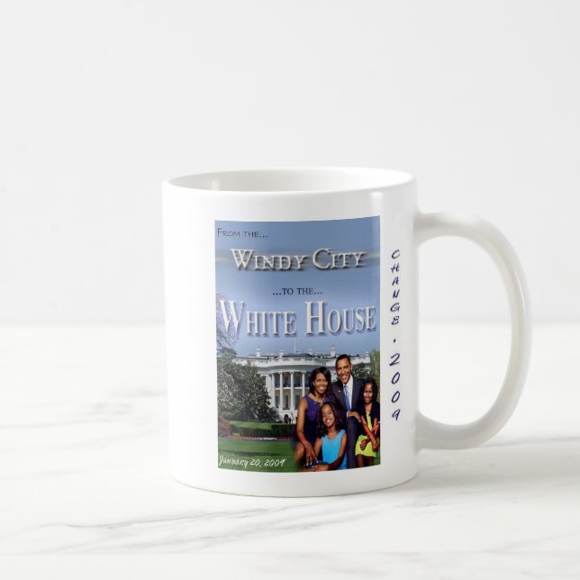 De Café "Da cidade ventosa caneca à casa branca" (Direita)