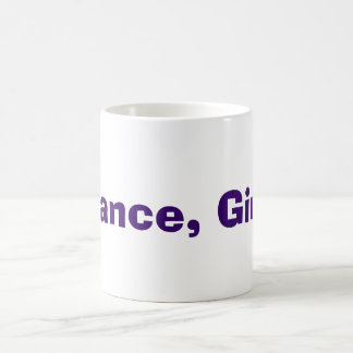 De Café Dança, menina! Caneca