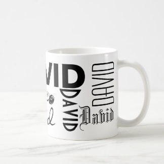 De Café DAVID - personalize a caneca