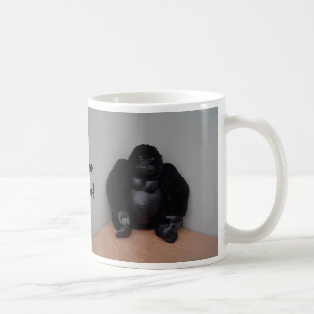 De Café Dê-me Café! - caneca humorística (Direita)