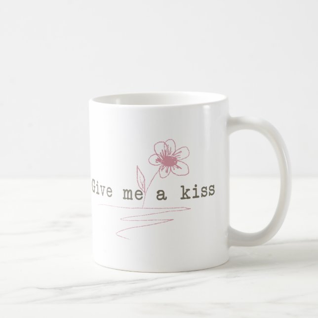 De Café Dê-me uma caneca do beijo (Direita)