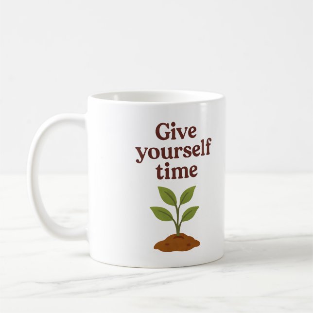 De Café Dê tempo ao tempo - Caneca (Esquerda)