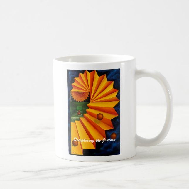 De Café Decifrando a viagem - caneca (Direita)