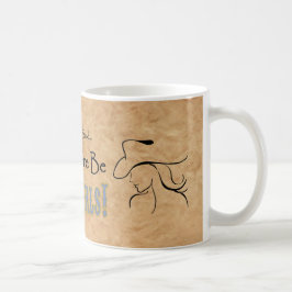 De Café Deixado haja vaqueiras caneca ou COPO