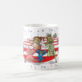 De Café Deixe a caneca do Zing da liberdade