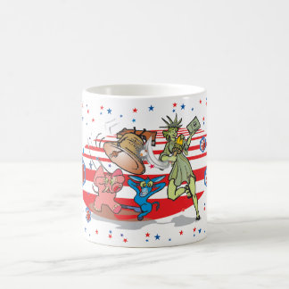De Café Deixe a caneca do Zing da liberdade