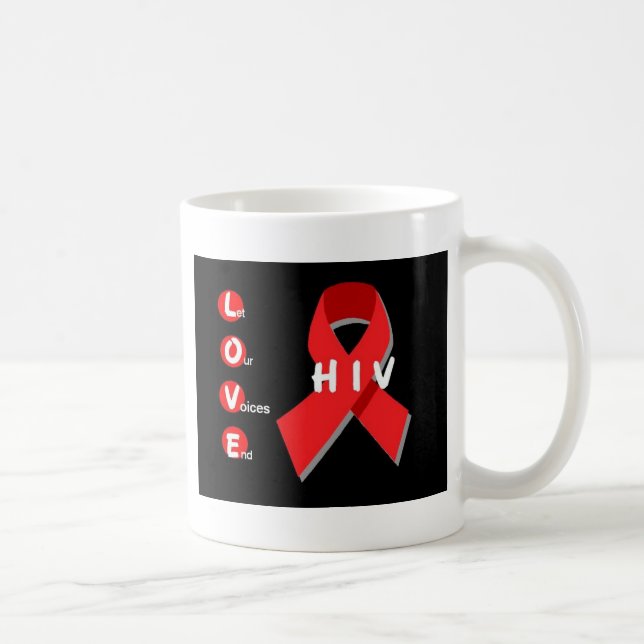 De Café Deixe nossa caneca da extremidade (LOVE) das vozes (Direita)