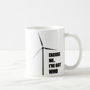 De Café Desculpe-me. I've obteve o vento - caneca