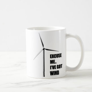 De Café Desculpe-me. I've obteve o vento - caneca