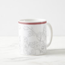Desenho Mughal em uma Caneca Clássica
