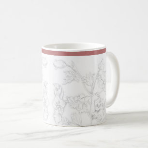 De Café Desenho Mughal em uma Caneca Clássica