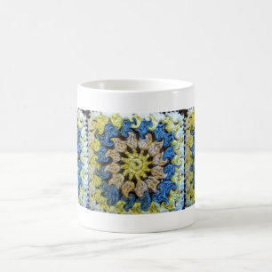 De Café Design da caneca do Crochet