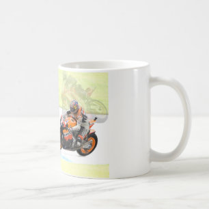 De Café Design do velomotor - caneca do poema do filho