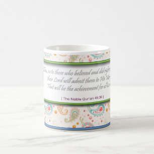 De Café Design islâmico da caneca
