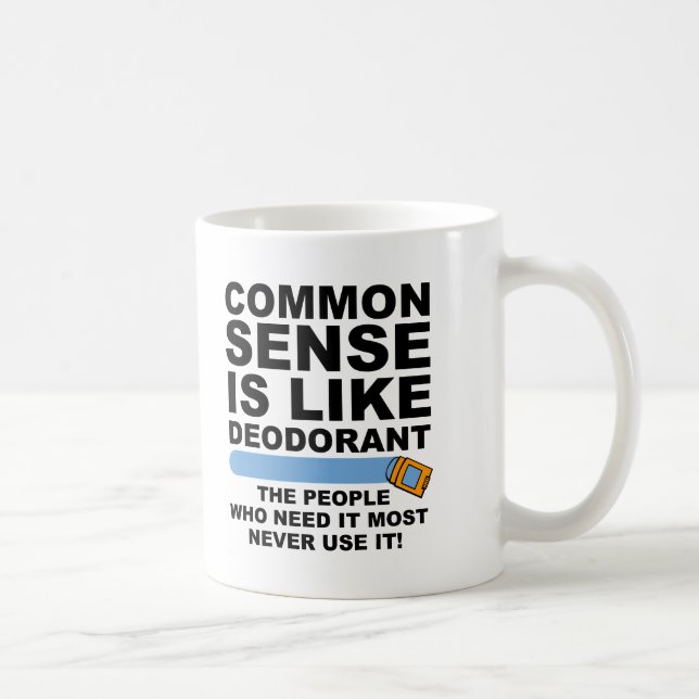 De Café Desodorante Bom Senso Caneca Divertida (Direita)